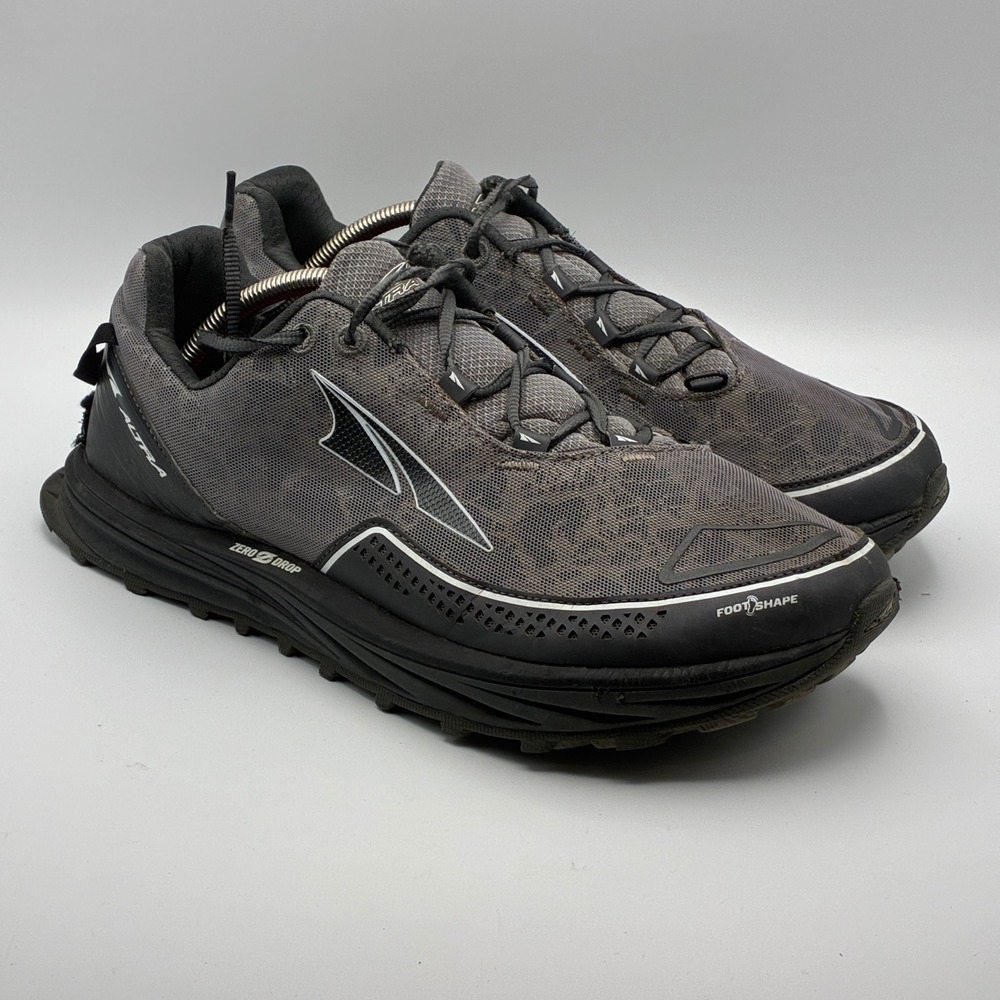 Altra Timp Trail 1.5 Running Shoes Mens 12.5 Gray Zero Drop AFM1757F-3